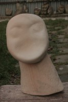 Originálna kamenná socha,Maska - kamenná socha